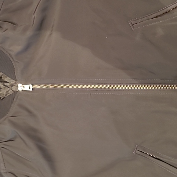 Khaki green bomber jacket - Picture 4 of 14